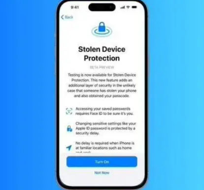 赤坎苹果授权维修店分享被盗设备保护功能开启方法 