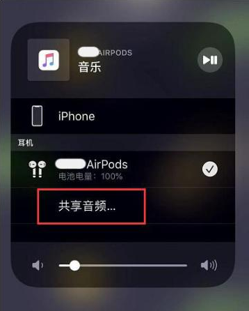 赤坎苹果14音频维修点分享iPhone14音频共享设置方法 