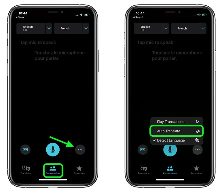 赤坎苹果手机维修分享iOS 15 “翻译” App 新改进 